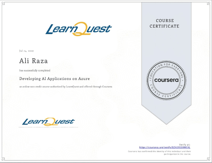 Developing AI Applications on Azure