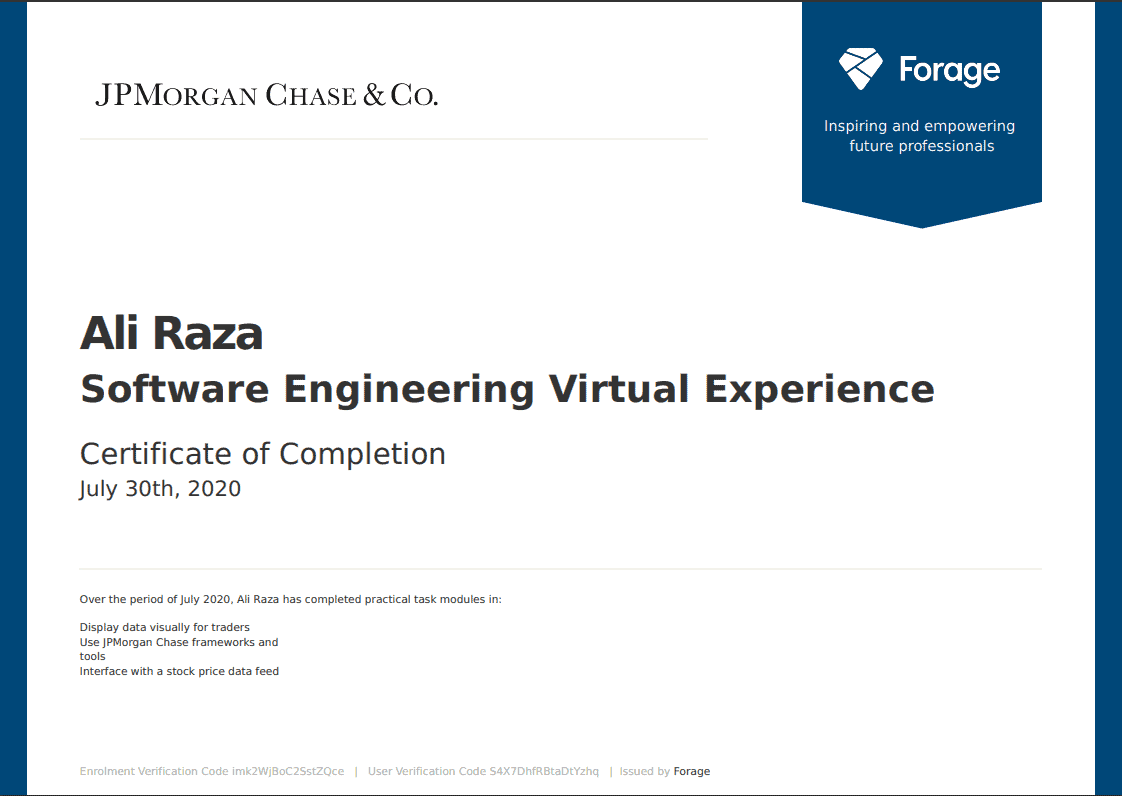 Software Enegineering Virtual Experience